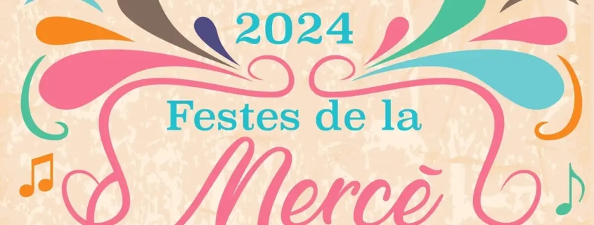 Cartell de les Festes de la Mercè